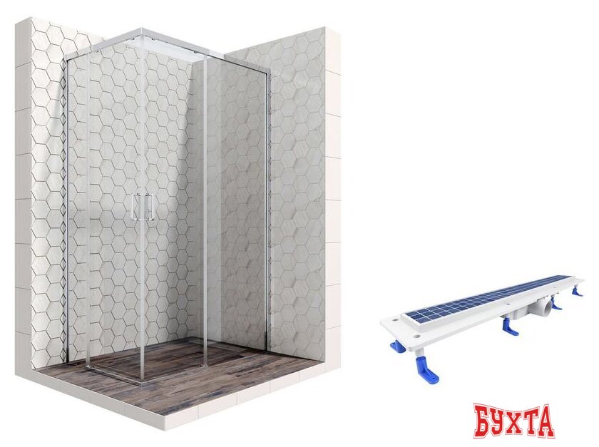 Душевой уголок Ambassador Set 11011106R-ST1 1