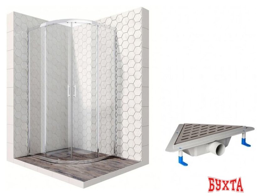 Душевой уголок Ambassador Set 14011105-ST18