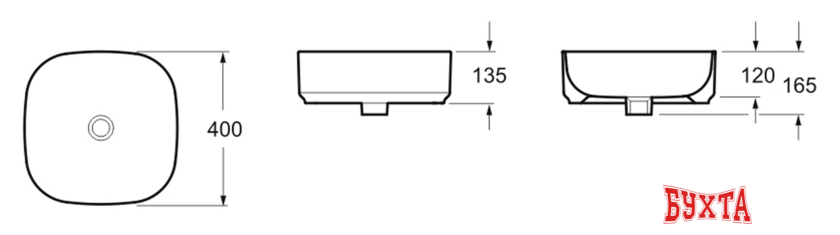 Умывальник Lavinia Boho Bathroom Sink Slim 33311006 4