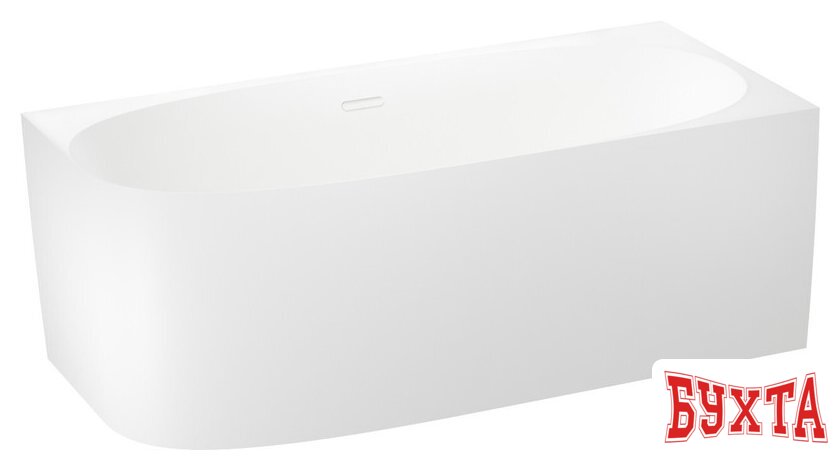 Ванна Wellsee Belle Spa 2.0 170x75 235806002 (пристенная ванна (правая) белый глянец, экран, каркас, сифон-автомат глянцевый белый) 2