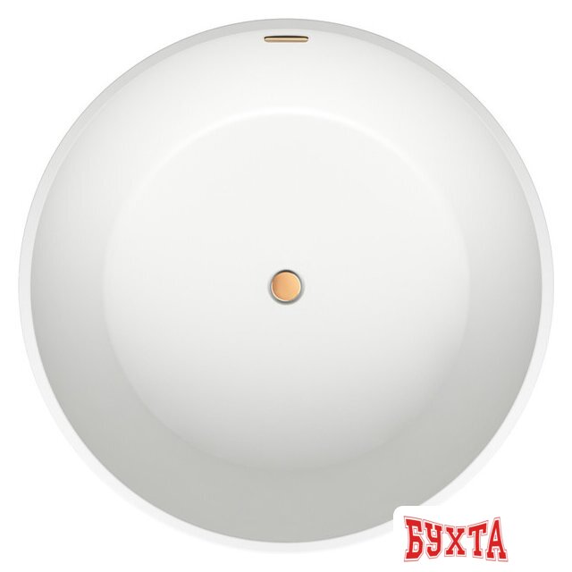 Ванна Wellsee Crepe de France 130x130 236701004 (отдельностоящая ванна белый глянец, экран, ножки, сифон-автомат золото) 3