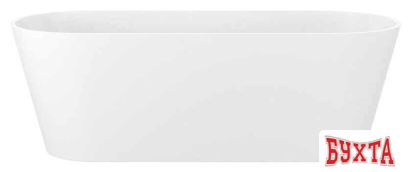 Ванна Wellsee Shell 150x73 28170202R (отдельностоящая ванна белый глянец, экран, ножки, сифон-автомат глянцевый белый) 3