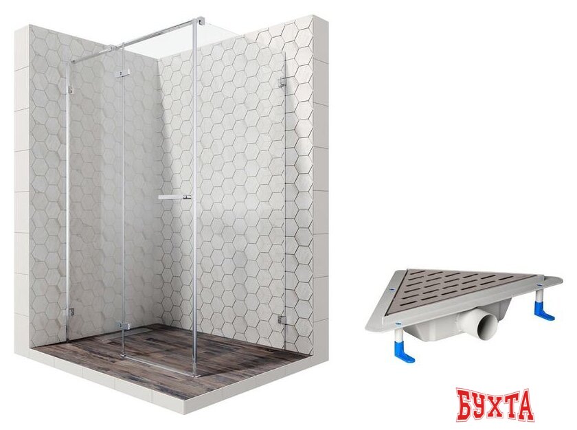 Душевой уголок Ambassador Set 10011103L-ST5 1