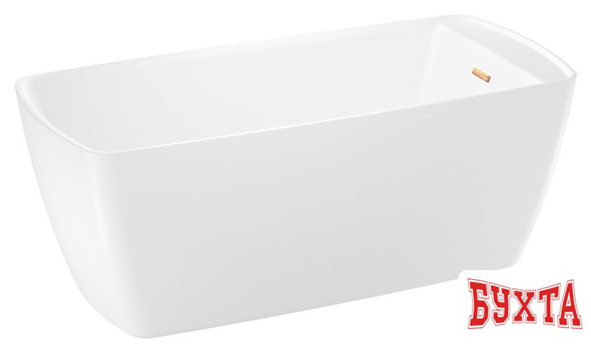 Ванна Wellsee Idéal 170x78 236901004 (отдельностоящая ванна белый глянец, экран, ножки, сифон-автомат золото)