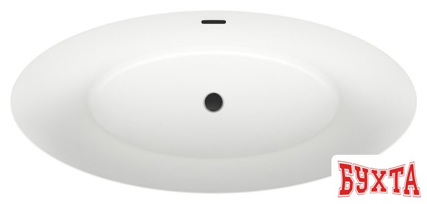 Ванна Wellsee Cerulean 174x80 231001003 (отдельностоящая ванна белый глянец, экран, ножки, сифон-автомат матовый черный) 4