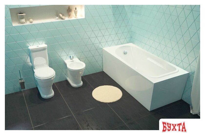 Ванна Lavinia Boho Bristol 160х75 35020060 2