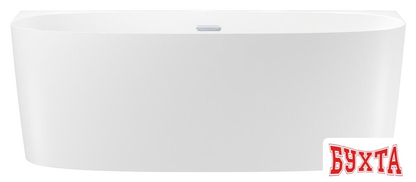 Ванна Wellsee Belle Spa 2.0 170x75 235804001 (пристенная ванна белый глянец, экран, каркас, сифон-автомат хром)