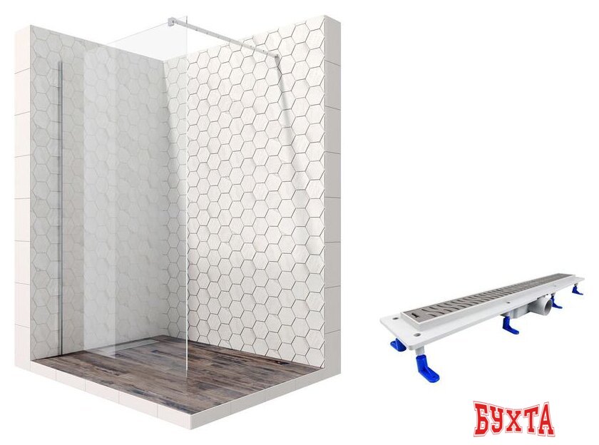 Душевая стенка Ambassador Set 15031102-ST11