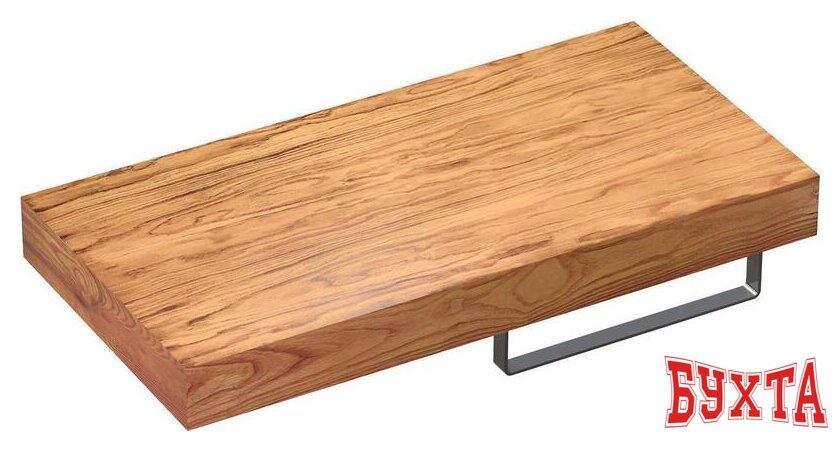 Мебель для ванных комнат Wellsee Genuine Tree 162009003, 80 см (столешница, полотенц 1 шт, хром)