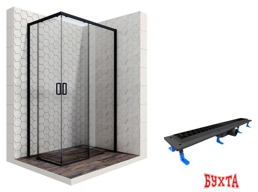 Душевой уголок Ambassador Set 11011205R-ST10