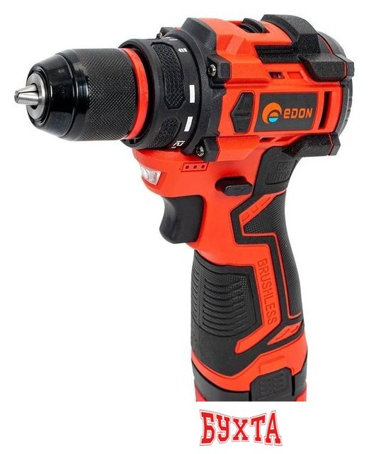 Дрель-шуруповерт Edon UAD-16BL (с 2-мя АКБ, кейс)