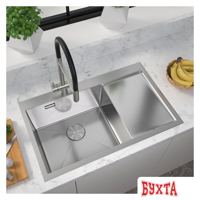 Кухонная мойка ZorG ZRN 5080 Premium L