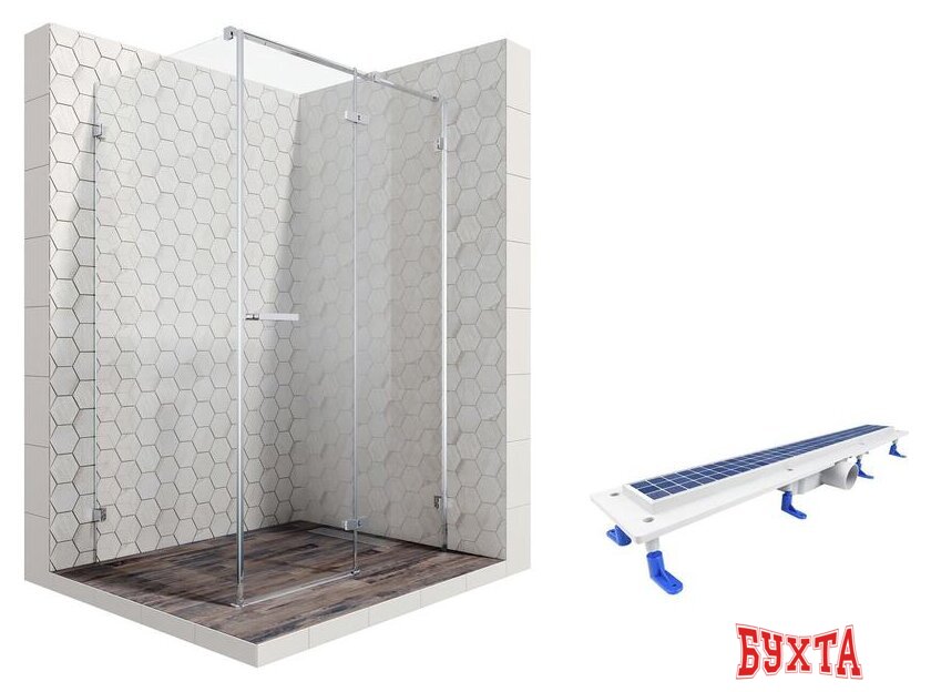 Душевой уголок Ambassador Set 10011103R-ST1