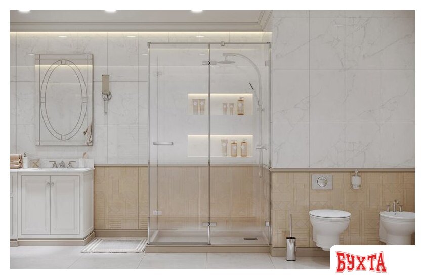 Душевой уголок Ambassador Set 10011103R-ST3 3