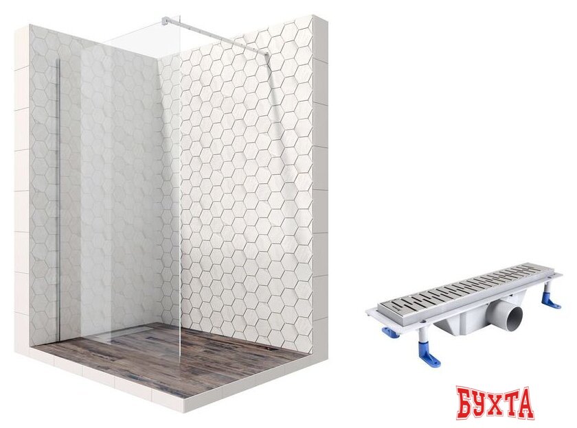 Душевая стенка Ambassador Set 15031101-ST5