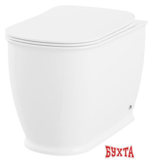 Унитаз приставной Lavinia Boho Relfix Bell Pro 5 в 1 87060216 (черное стекло) 2