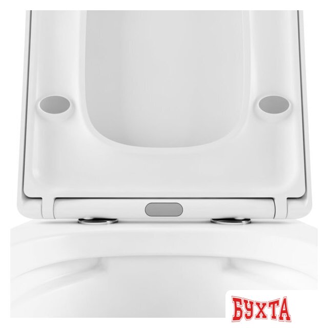 Унитаз приставной Lavinia Boho Relfix Aveo Rimless 5 в 1 87060261 (белое стекло) 4