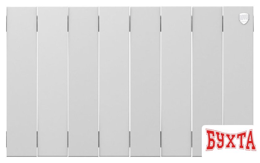 Биметаллический радиатор Royal Thermo PianoForte 300 Белый - 8 секций 2
