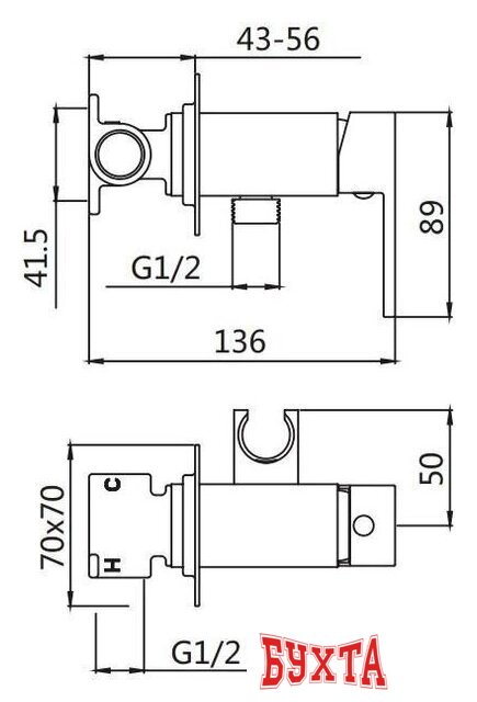 Гигиенический душ Shevanik S127 2