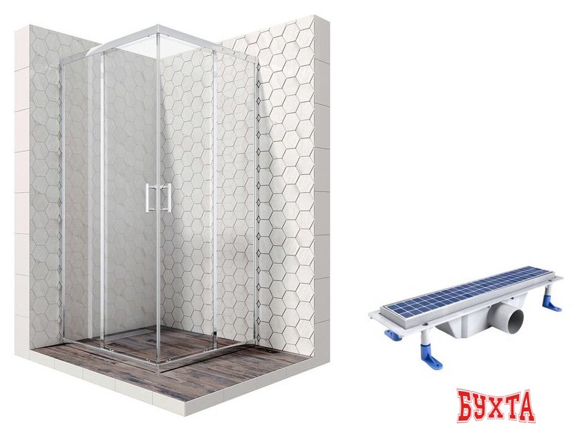 Душевой уголок Ambassador Set 14011103-ST1 1