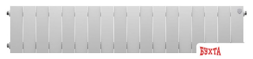 Биметаллический радиатор Royal Thermo PianoForte 200 Белый - 18 секций 2