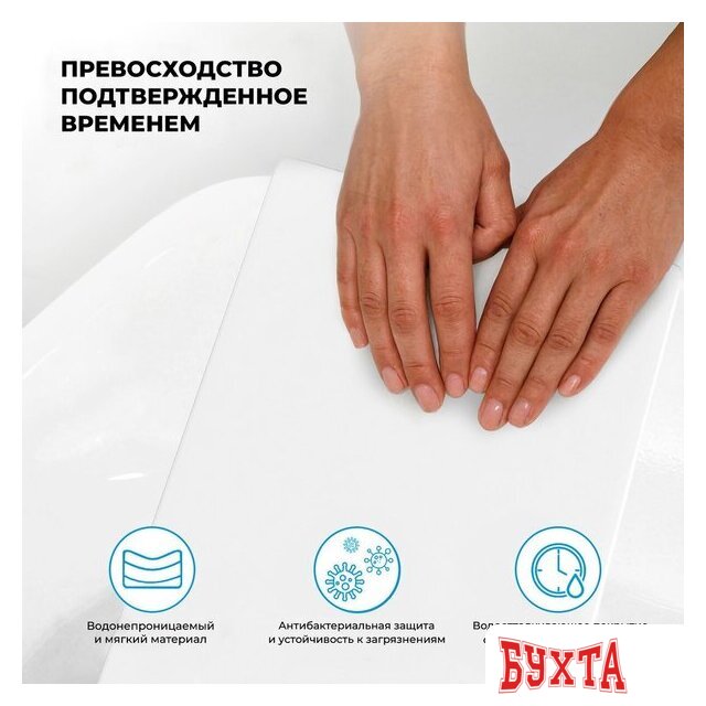 Подголовник для ванны Wellsee Useful Extras 261913000 5