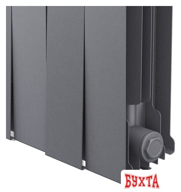 Биметаллический радиатор Royal Thermo PianoForte 200 Серебристый - 12 секций 5