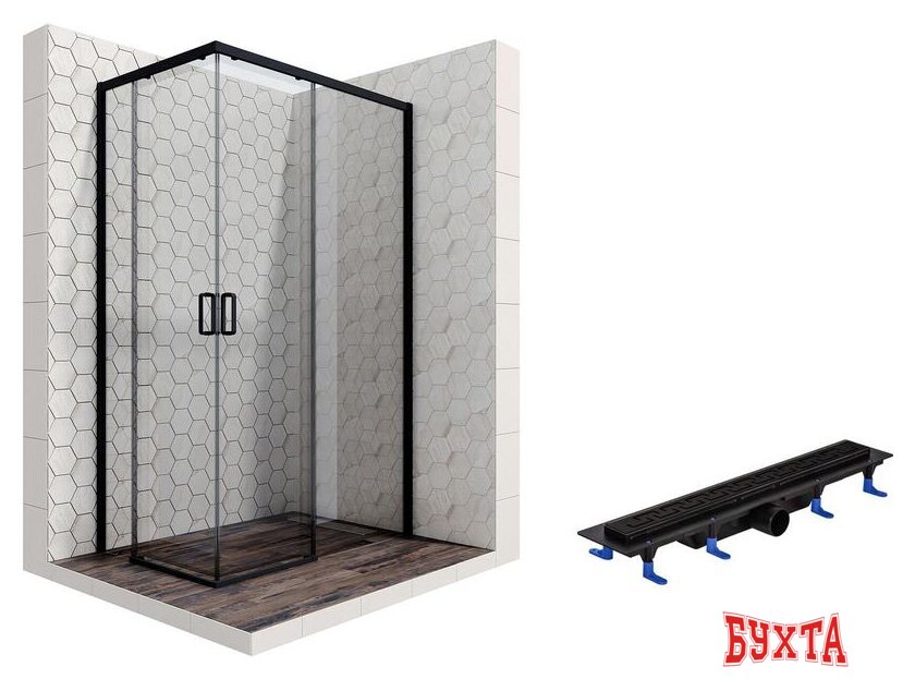 Душевой уголок Ambassador Set 11011205R-ST5