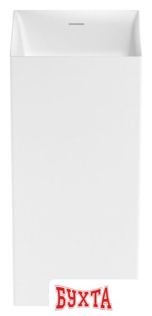 Умывальник Wellsee Pure BY Wellsee 230712000 (отдельностоящий, без отверстия под смеситель, матовый белый)
