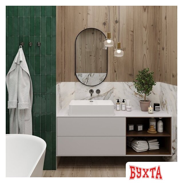 Умывальник Lavinia Boho Bathroom Sink Slim 33311102 5