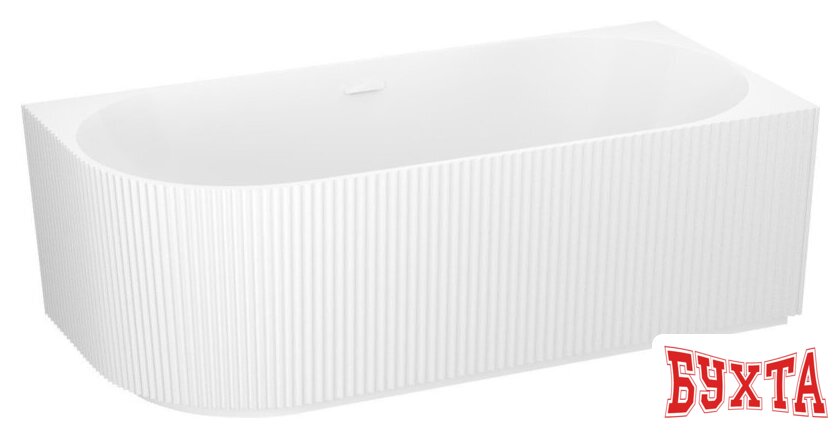 Ванна Wellsee Festive Fox 170x80 28730602R (пристенная ванна (правая) белый глянец, экран, ножки, сифон-автомат глянцевый белый) 2