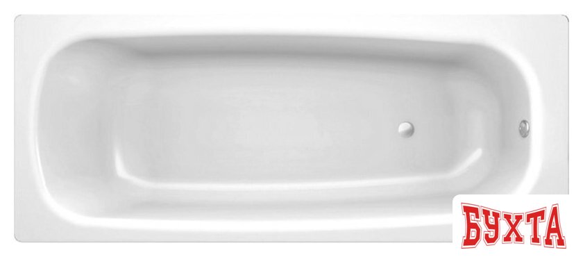 Ванна BLB Universal 170x70 (с ножками и шумоизоляцией)