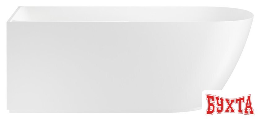 Ванна Wellsee Camellia 2.0 167x82 236201001 (отдельностоящая ванна (левая) белый глянец, экран, ножки, сифон-автомат хром) 3