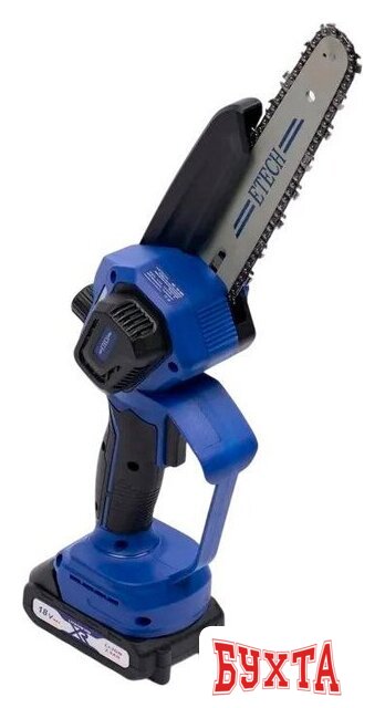 Аккумуляторная пила ETECH NS-18/8BL 25168 (с 2-мя АКБ, кейс)