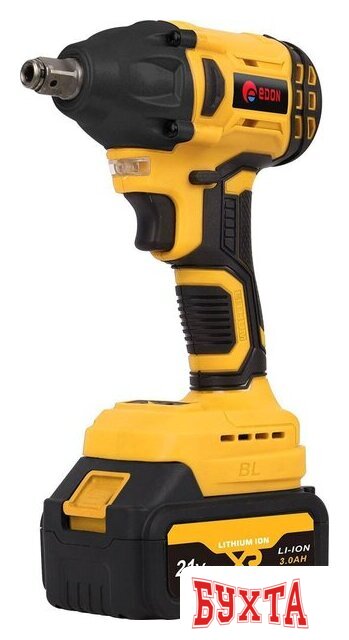 Гайковерт Edon Protech AW-21/300BL (с 2-мя АКБ, кейс)