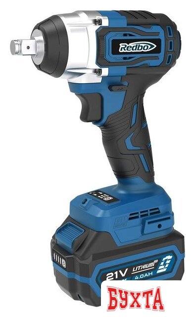 Гайковерт Redbo OAW-21/300BL (с 2-мя АКБ, кейс)
