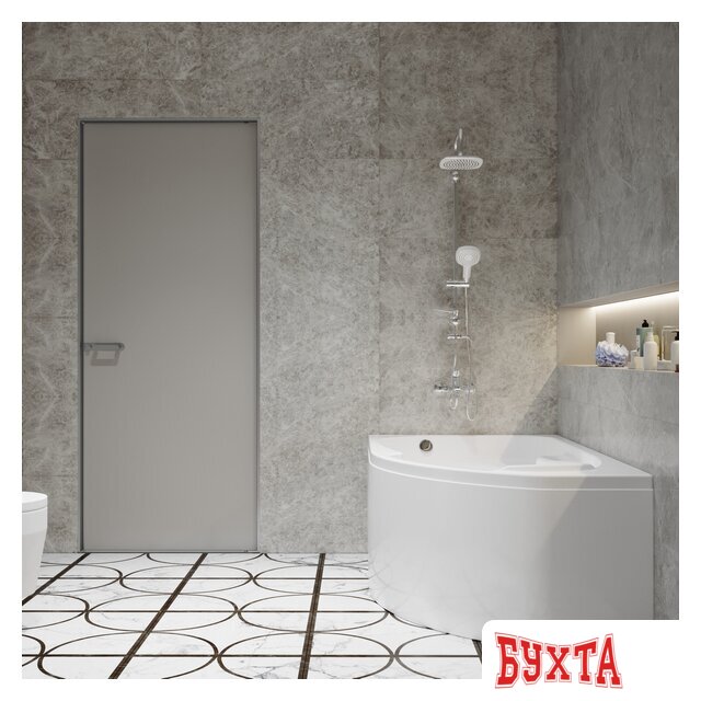 Ванна Triton София 170х95R (с каркасом, экраном, сифоном) 5