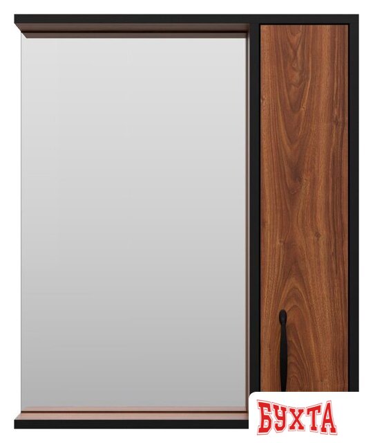 Мебель для ванных комнат Misty Шкаф с зеркалом Кедр 60 П-Кед04060-011П