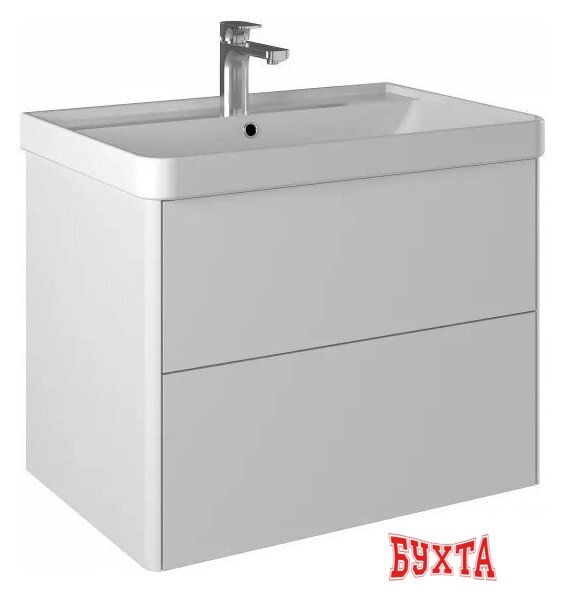 Мебель для ванных комнат Briz Тумба под умывальник Сенсе 70 248 03-18070-20 00 БЕЛ