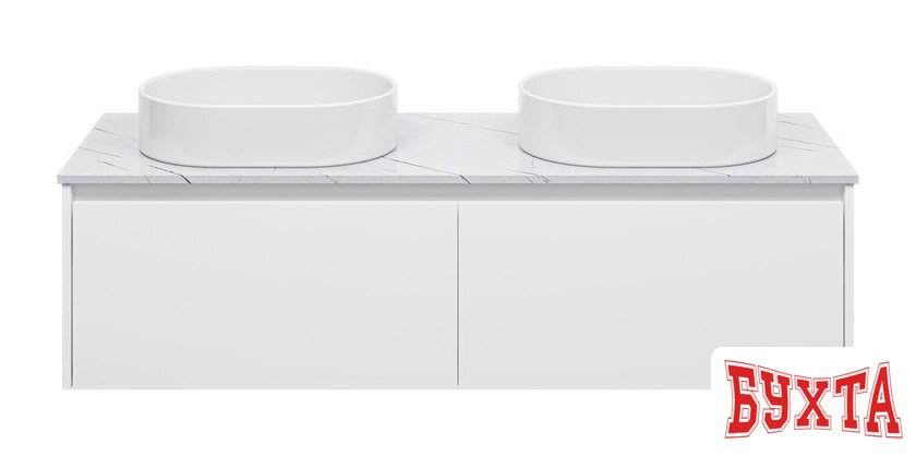 Мебель для ванных комнат Misty Тумба под умывальник Виста 150 П-Вис-09150-012Я