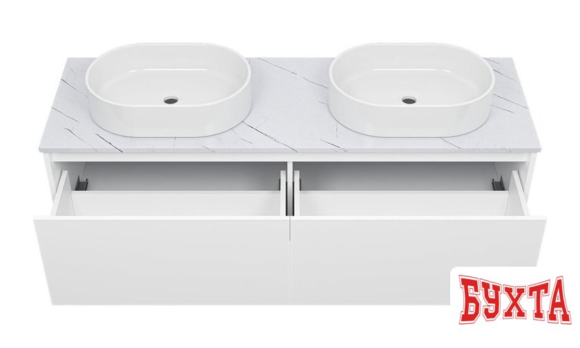 Мебель для ванных комнат Misty Тумба под умывальник Виста 150 П-Вис-09150-012Я 2