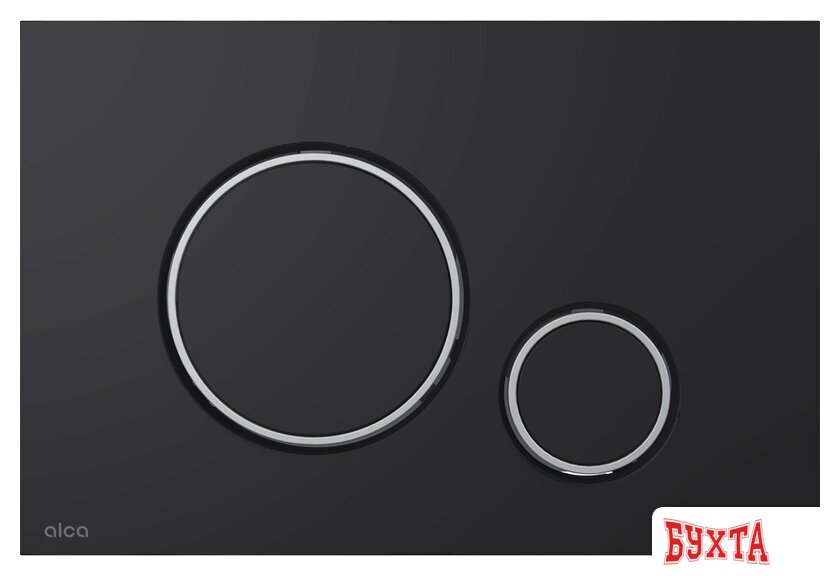 Панель смыва Alcadrain M778 (черный матовый)