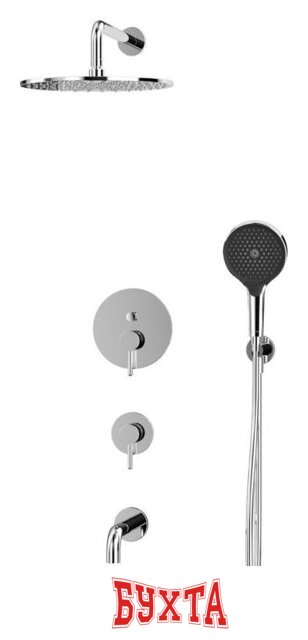 Душевая система Whitecross Y YSET07TOPCR (хром) 2