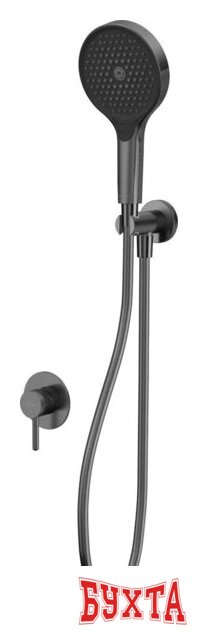 Душевой гарнитур Whitecross Y YSET02TOPGM (оружейная сталь)