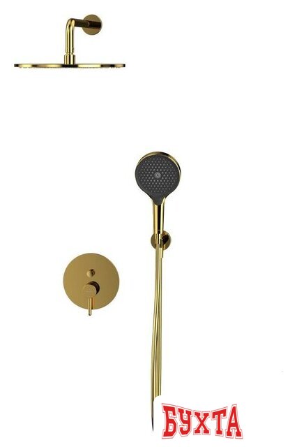 Душевая система Whitecross Y YSET04TOPGL (золото) 2