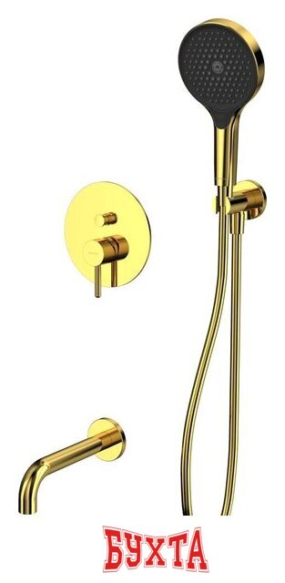 Душевой гарнитур Whitecross Y YSET06TOPGL (золото)
