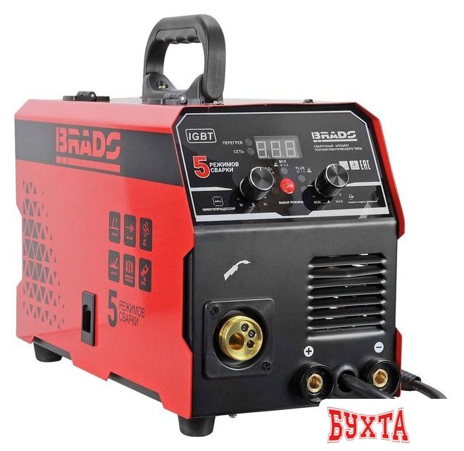 Сварочный инвертор Brado MIG/MMA-220L-24