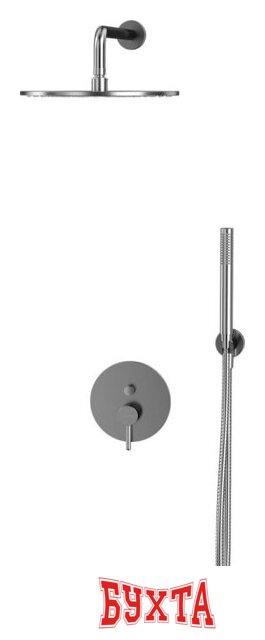 Душевая система Whitecross Y YSET04NIB (брашированный никель) 2