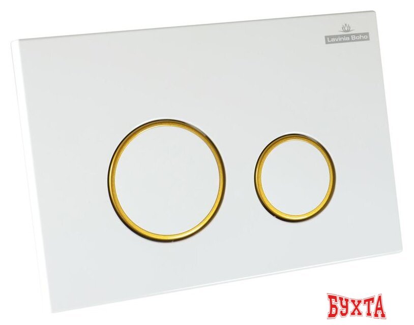 Панель смыва Lavinia Boho Relfix 38050804 (белый/золотой глянец) 2