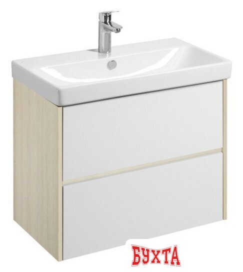 Мебель для ванных комнат Акватон Тумба под умывальник Сканди 80 1A283001SDB20 1